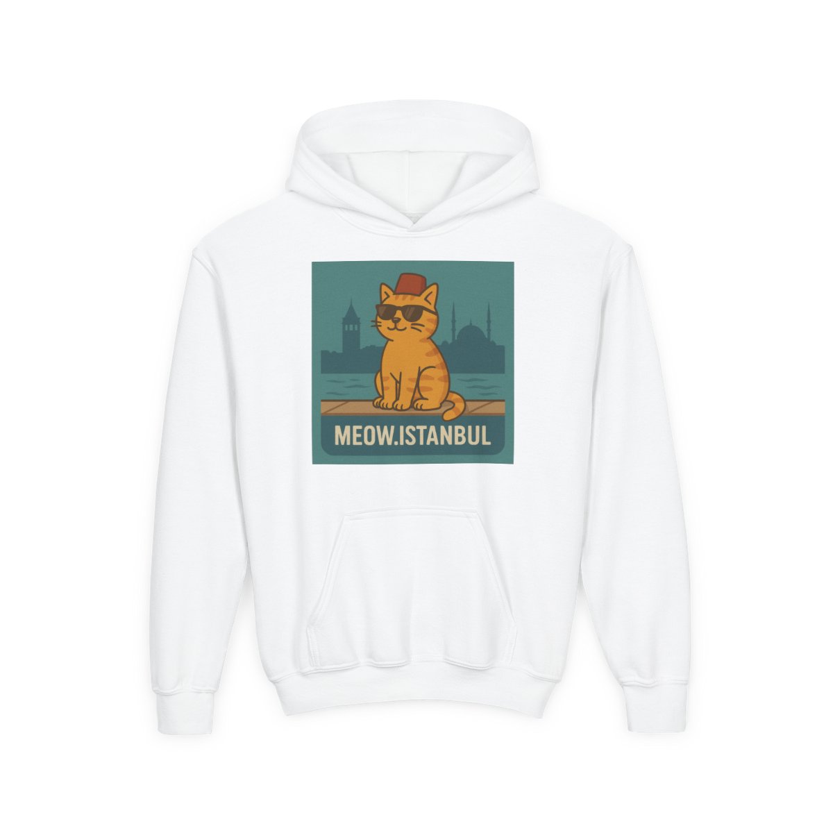 MEOW.ISTANBUL youth hoodie
