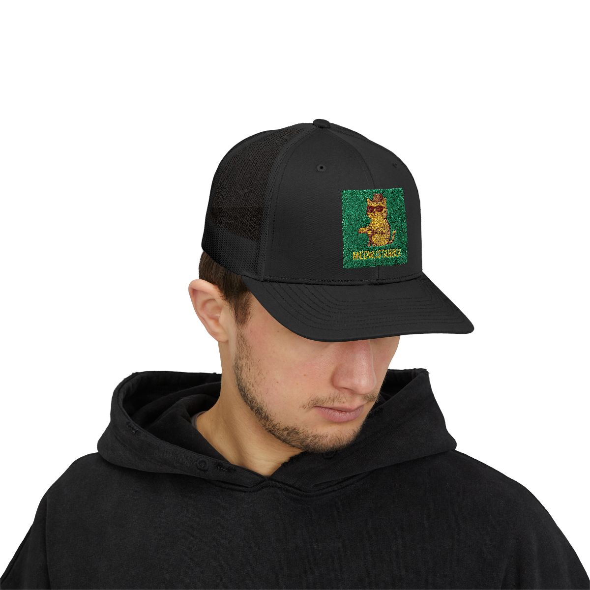 MEOW.ISTANBUL snapback trucker cap